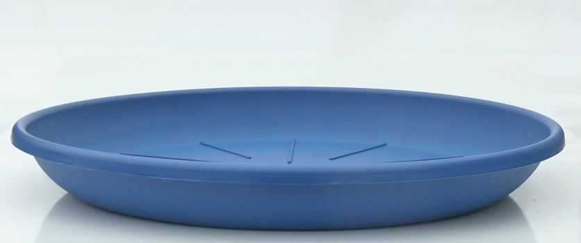 Pflanzkübel BLAU 50cm Kunststoff Blumentopf Pflanztopf Blumenkübel